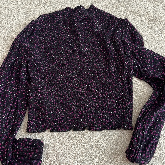 Mock turtleneck blouse - Picture 4 of 4